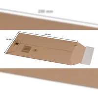 Fellowes karton-billiger Versandtaschen aus Wellpappe, DVD - 100Stück