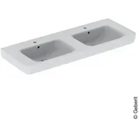 Geberit Renova Plan Doppelwaschtisch 130 x 48 cm (501710001)