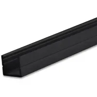 ISOLED SURF8 LED-Profil Aluminium schwarz 200cm