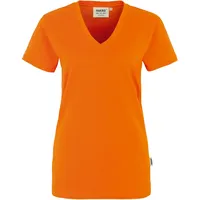 Hakro Damen V-Shirt Classic orange, XL