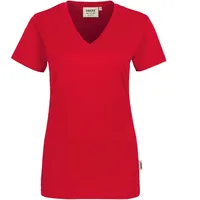 Hakro Damen V-Shirt Classic rot, 4XL