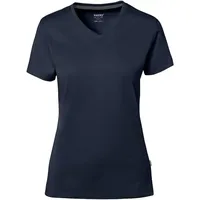 Hakro Damen-V-Shirt Cotton-Tec - -