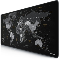 Titanwolf Gaming Mauspad XXL, glattes Stoffgewebe, Speed Mousepad 900