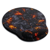 Titanwolf Gaming Mauspad mit Handgelenkauflage, Office Gel Mousepad mit