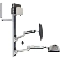 Ergotron LX Sit Stand Wall Mount System (Wand, 42",