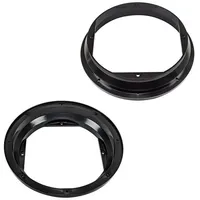 Tomzz Audio 2857-018 Lautsprecherringe Adapter Halterungen kompatibel mit Audi