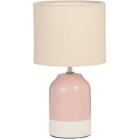 Pauleen Sandy Glow E14 max. 20W Creme, Rosa Stoff,