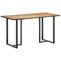 VidaXL Esstisch 140 x 76 x 70 cm braun