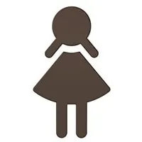 Hewi 801 Symbol Frau 801.91.02084 umbra, selbstklebend