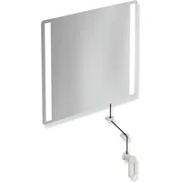 Hewi 801 Kipp-Lichtspiegel LED 801.01B40097 600x540x6mm, matt, lichtgrau