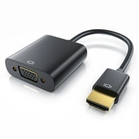 CSL HDMI auf VGA, 3,5-mm-Klinke Audio- & Video-Adapter, 10