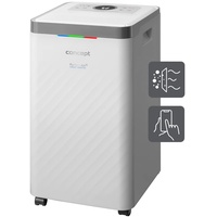 Concept OV2012 Luftentfeuchter Luftreiniger 210 Watt Touch-Steuerung Vierfaches Filtersystem