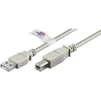 Goobay USB 2.0 Kabel mit USB Zertifikat, grau 5