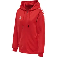 Hummel Core XK Poly Kapuzenjacke Damen true red M