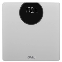 Adler AD 8175 Personenwaage, Grau, 33 x 33 x