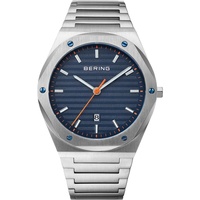 BERING 19742-707 Classic / Men - Silber/Blau