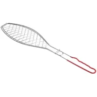 Thüros Grillguthalter 68 cm Stahl verchromt grau