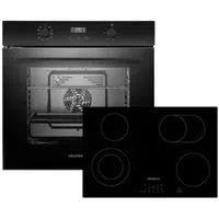 Respekta ASET7007700 Backofen Herdset Glaskeramik