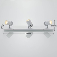 LINDBY Strahler Kardo, 3-flammig, weiß, Metall, IP44