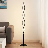 LINDBY Welina, Schwarz 150 cm, dimmbar
