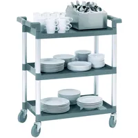 Bartscher Servierwagen TS "Adjutant" silber 83,0 x 41,5 x