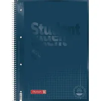 Brunnen Collegeblock Student denim Lineatur 28 kariert DIN A4