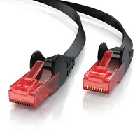 CSL Cat 6 Flachband LAN Kabel, UTP Gigabit 1000