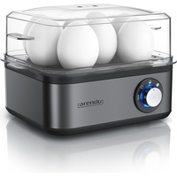 Arendo Eierkocher 8-fach, 500 W, Edelstahl, Härtegrad einstellbar, für