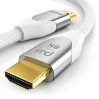 Primewire 8K Premium HDMI Kabel 2.1 mit Nylonummantelung, 7680