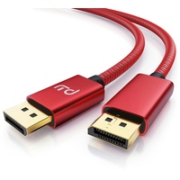Primewire Premium DisplayPort auf DisplayPort Kabel mit Nylonummantelung 8K