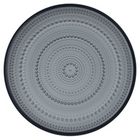 Iittala Kastehelmi Teller 24,8 CM dunkelgrau