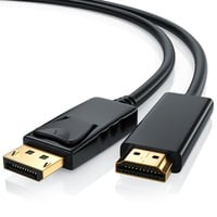 CSL DisplayPort zu HDMI Audio- & Video-Kabel, DP Monitor