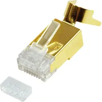 Logilink RJ45 Steckverbinder Kat.6A/Kat.7/Kat.7A/Kat.8.1 10 Stück