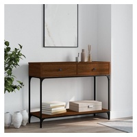 VidaXL Konsolentisch Braun Eichen-Optik 100x34,5x75 cm Holzwerkstoff