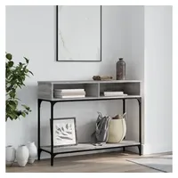 VidaXL Grau Sonoma Konsolentisch 100x30,5x75 cm
