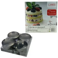 LARES Set mit 4 Schaumringen 7.5cm - Stößel