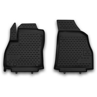 Element Passgenaue Fußmatten Gummimatten für FIAT Fiorino 2007-> 2