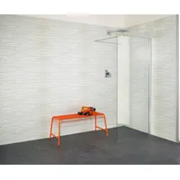 Maw by GEO Walk-in-Dusche »Relax«, Breite 90 cm, silberfarben