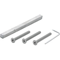 HOPPE Hoppe, Befestigungsset zu Hoppe-Sicherheitsgarnituren DIN - Drückerstift und