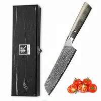 Zayiko Professional Series Damast Allzweckmesser I 12 cm Klinge