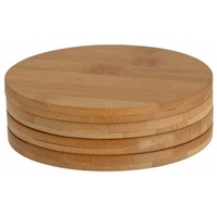 Hti-Living Glasuntersetzer 4er Set Natur