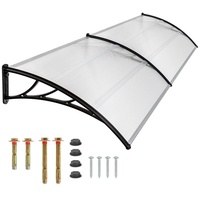 Tectake tectake® Vordach transparent