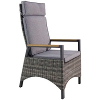 LC Garden Keramo Positionsstuhl Aluminium/Polyrattan inkl. Kissen - 2