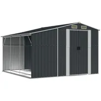 VidaXL Gerätehaus 277 x 279 x 179 cm anthrazit