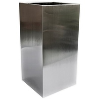 Köhko Designer-Pflanzkübel aus Edelstahl Viva 27 x 27 x