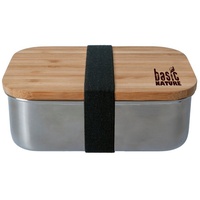 Origin Outdoors Bamboo Lunchbox Essensbehälter-Silber-One Size