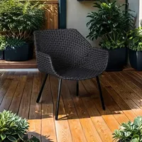 Cane-Line Loungesessel Vibe - SG - Black / Graphite