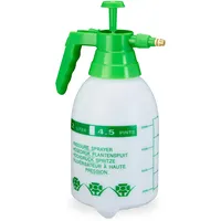 Relaxdays Pumpsprühflasche Drucksprüher 2l 31 x 17 x 12,5