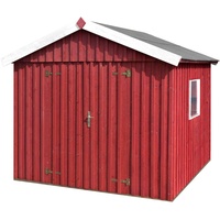Weka Schwedenhaus 348/349 2,46 x 2,4 m schwedenrot