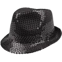 Boland Pailletten Hut Unisex Einheitsgröße